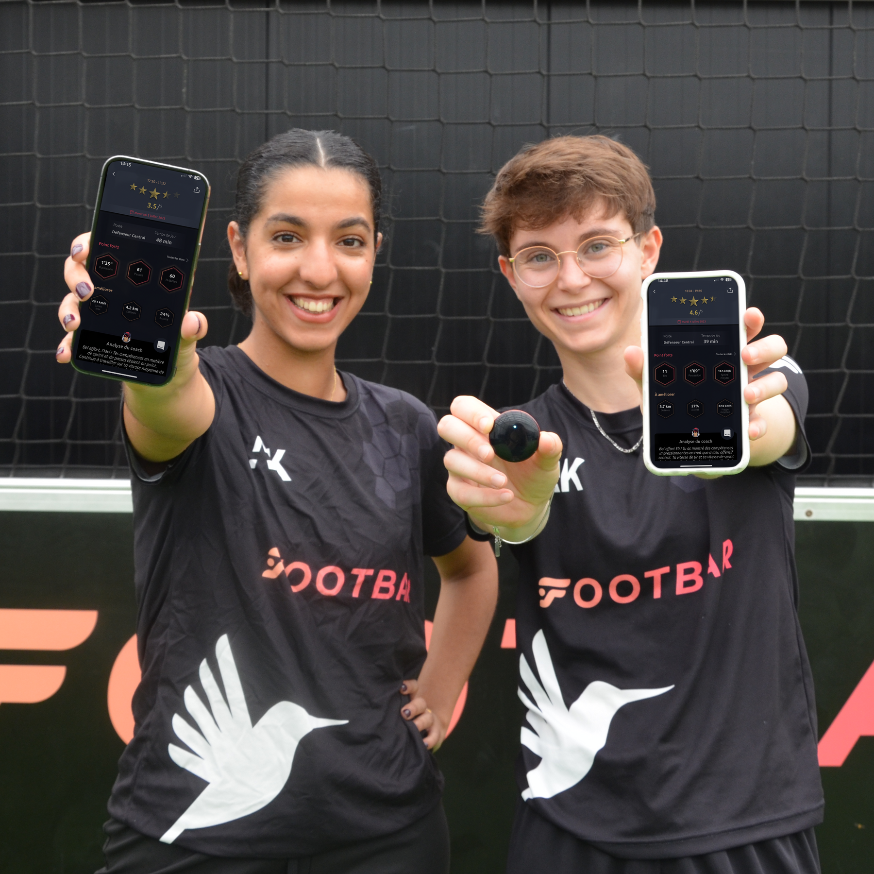Capteur d'activité pour le Football - Footbar Meteor - Tracker connecté  pour IOS et Android. - Cdiscount Sport