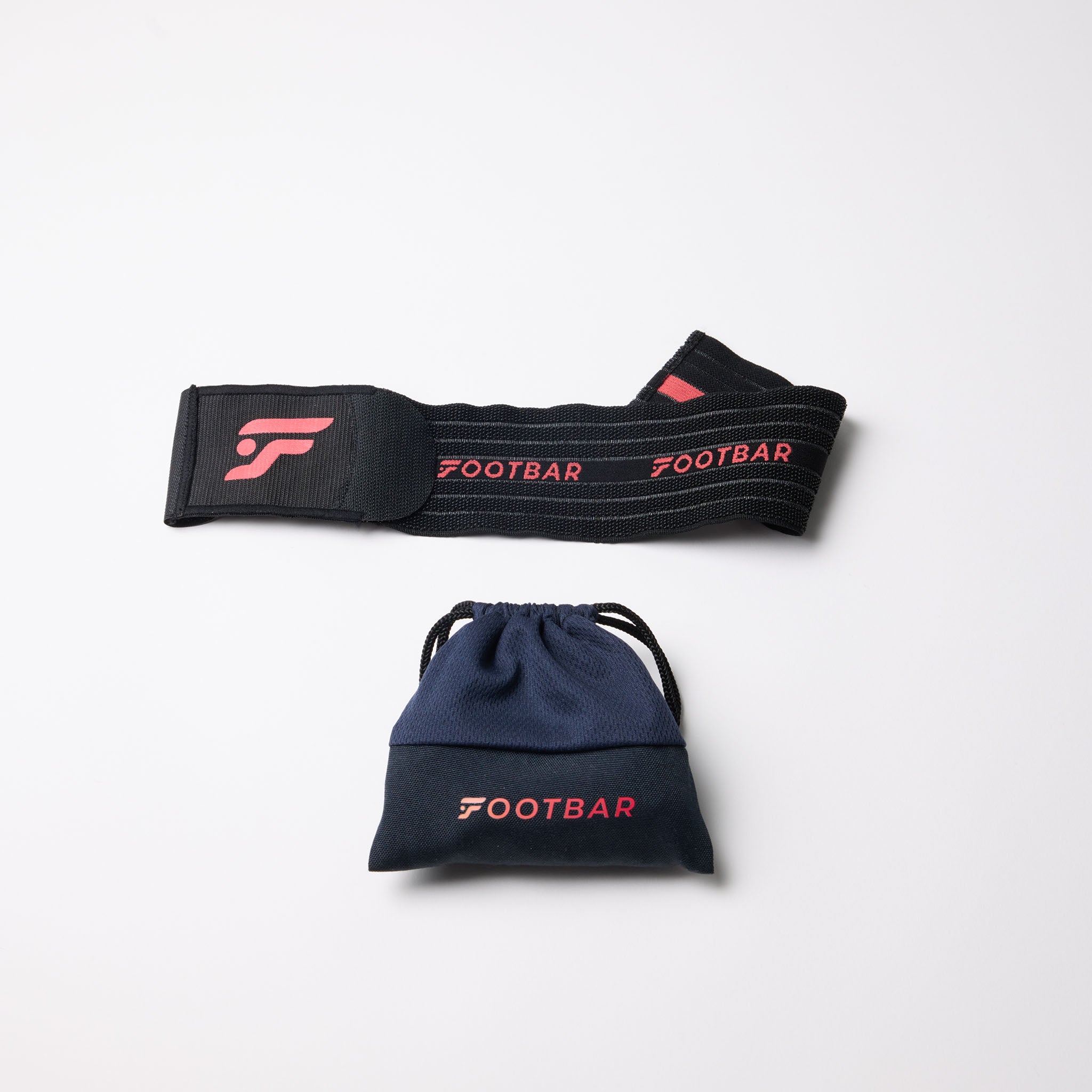 Footbar strap and pouch