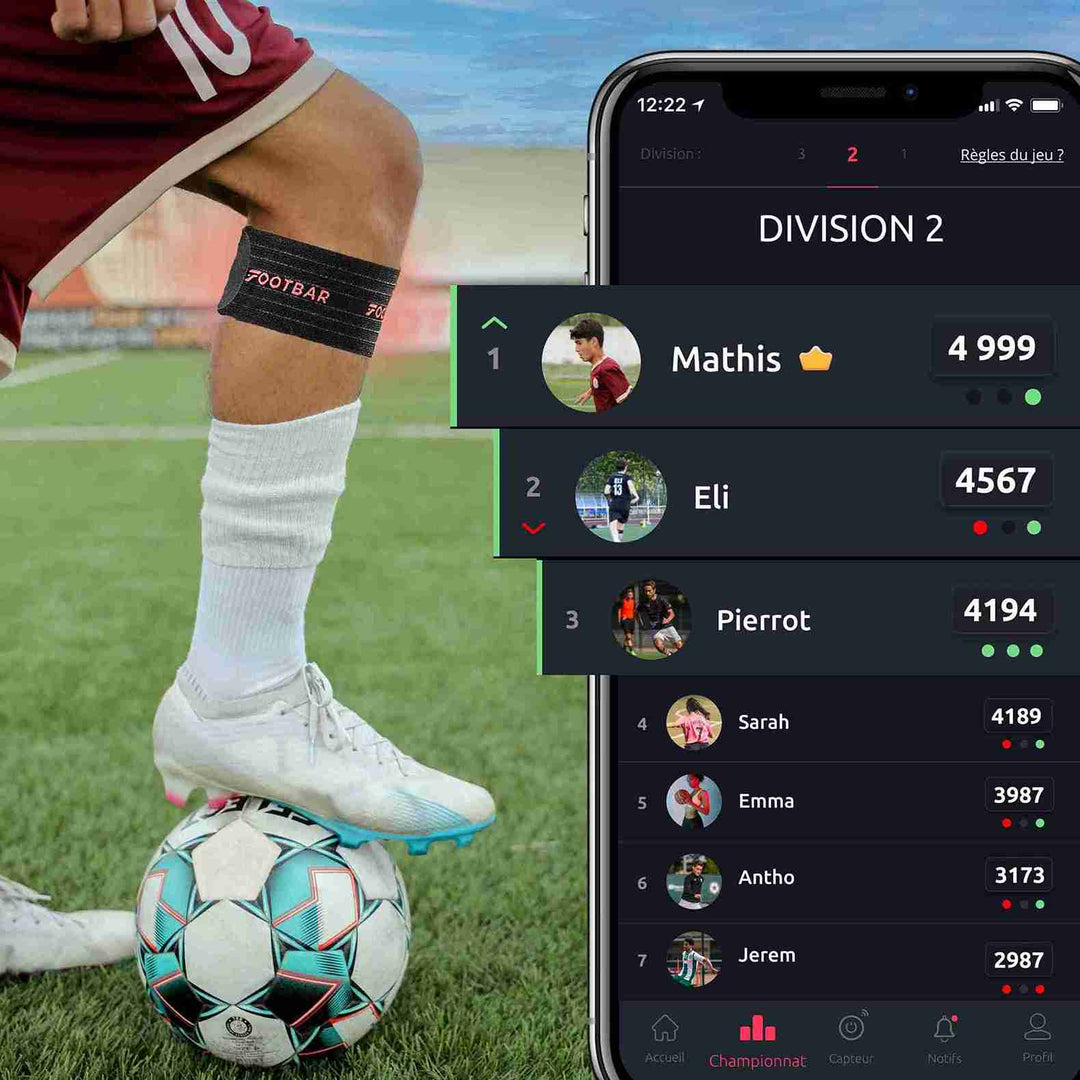 The Footbar tracker