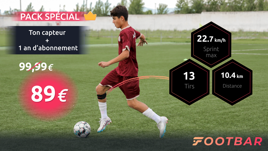 Le capteur Footbar (Bundle)